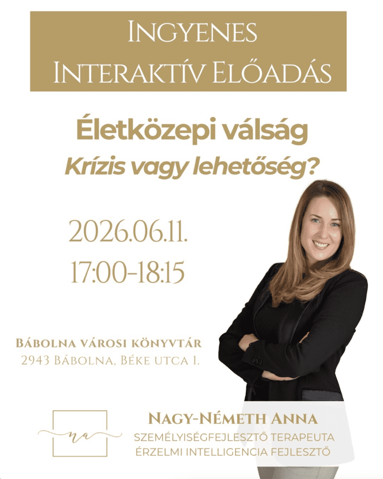 2026.06.11. Életközepi válság interaktív előadás – Bábolna